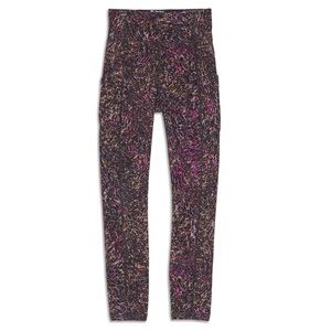 Lululemon Invigorate High-Rise Tight In Topography Multi Waist 11”